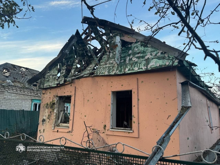 На Криворіжжі пошкоджені будинок та інфраструктура