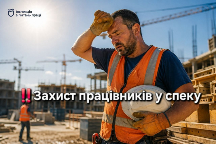 Захист працівників у спеку - фото Інспекція з питань праці Дніпровської міськради