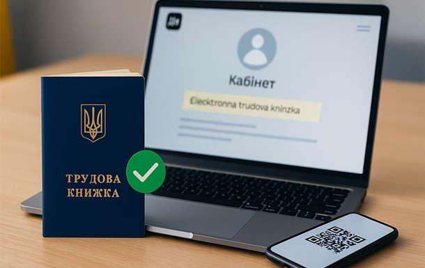 Трудова книжка  - фото ілюстративне з відкритих джерел