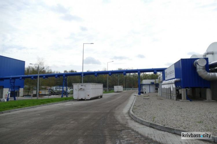 За деньги поляков мусор Кривого Рога переработают в топливо и биогумус (ФОТО)