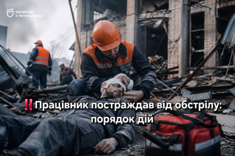 Алгоритм дій після поранення - фото  Інспекція з питань праці та зайнятості населення Дніпровської міськради