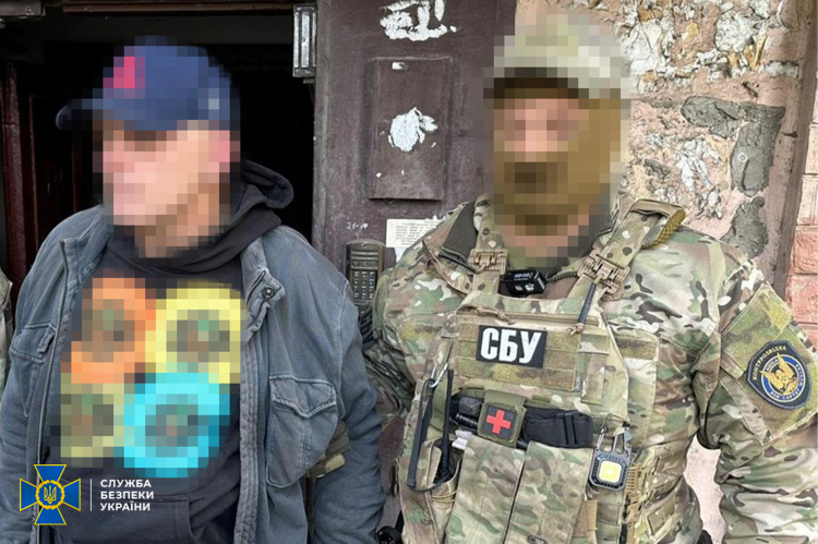 На Дніпропетровщині затримали російського агента - фото СБУ