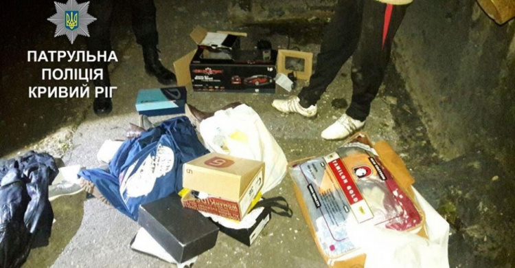 Патрульные Кривого Рога предотвратили кражу (ФОТО)