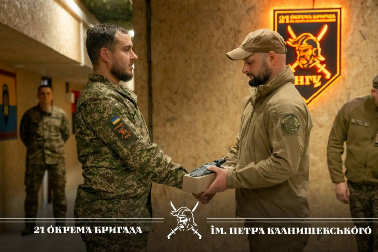 За мужність на службі: у Кривому Розі відзначили нацгвардійців орденами