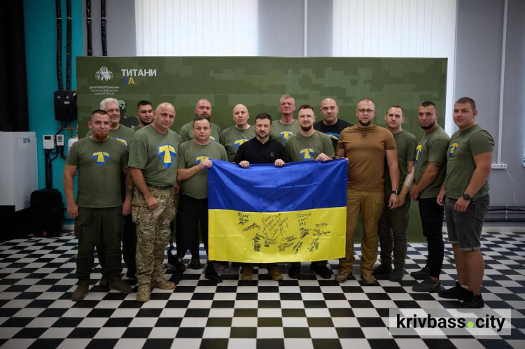 Президент Володимир Зеленський ознайомився з реалізацією ветеранської політики на Дніпровщині та поспілкувався із захисниками