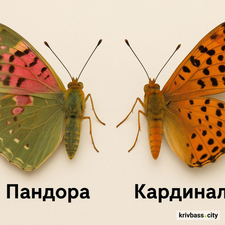 Кардинал і Пандора: на Криворіжжі містяни фільмують різноманіття рідкісних метеликів - фотофакт