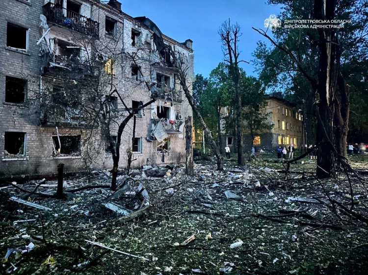 Наслідки російських обстрілів Дніпропетровщини - фото пресслужби Дніпропетровської ОВА