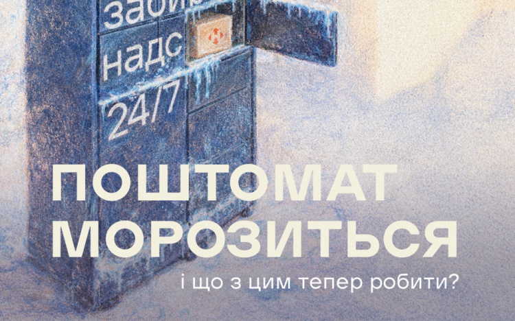 Як витягнути посилку із замороженого поштомата: інструкція для криворіжців