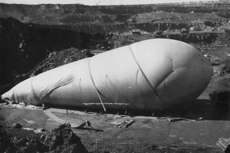 Повітряна куля ІнГЗК, фото пресслужби компанії Метінвест