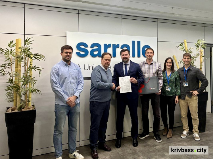Міжнародне партнерство: Метінвест Політехніка розпочала співпрацю з іспанською компанією SARRALLE