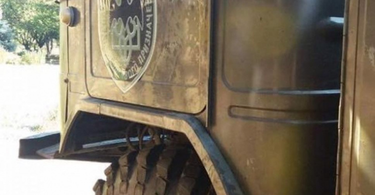 Житель Кривого Рога приобрел резину для грузовика батальона "Кривбасс-спецназ"