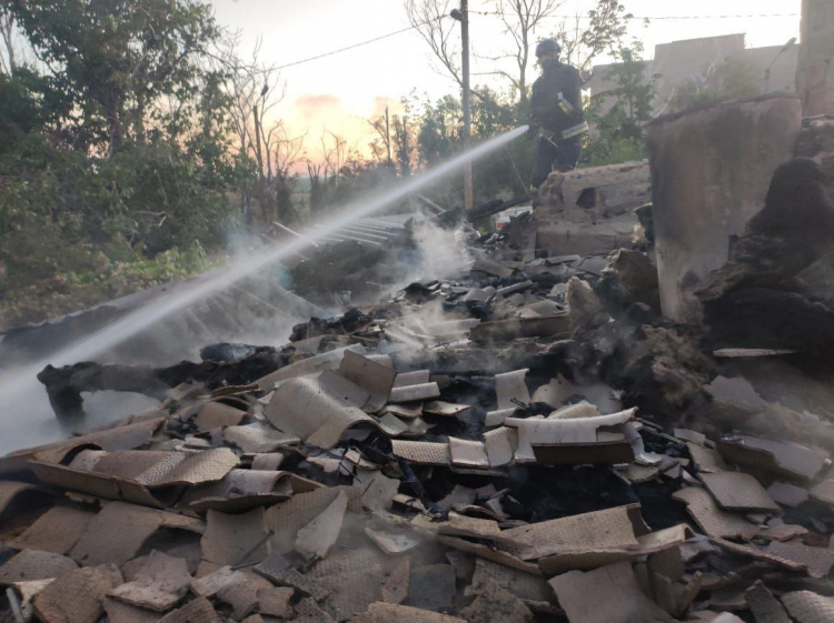 Наслідки російських обстрілів Дніпропетровщини - фото пресслужби Дніпропетровської ОВА