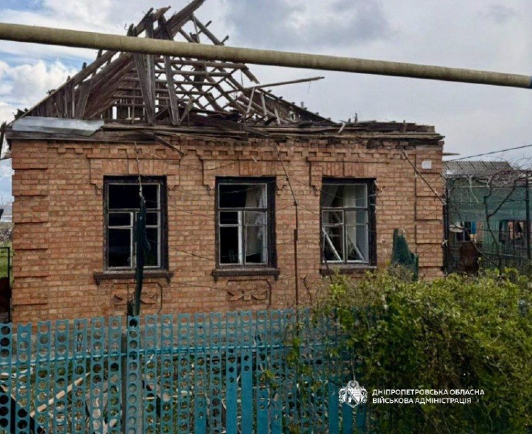 Наслідки російських обстрілів Дніпропетровщини - фото пресслужби Дніпропетровської ОВА