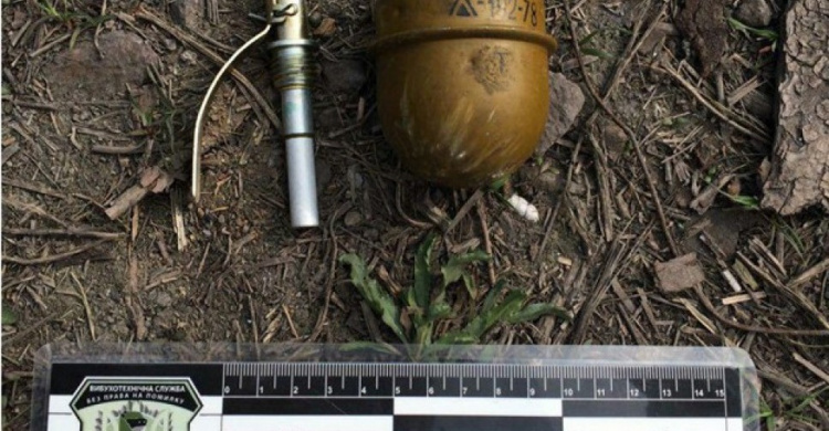 В Кривом Роге рядом с ж.д. путями нашли гранату РГД-5 (ФОТО)