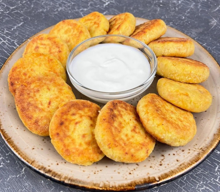 Сирники з гарбуза - фото з особистого архіву Єлизавети Глінської