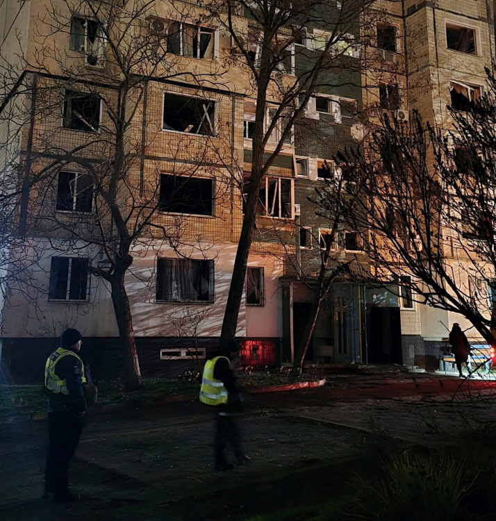 Наслідки російського удару по Кривому Рогу 3 грудня - фото Криворізька філія «Газмережі»