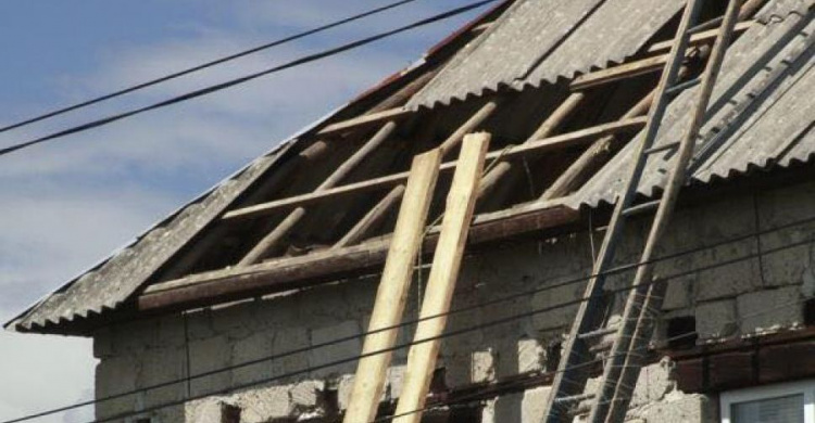 В районах Кривого Рога жителям выдают материалы для ремонта крыш (алгоритм получения)