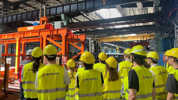 Студенти другого сезону Steel Force знайомляться з підприємствами Метінвесту