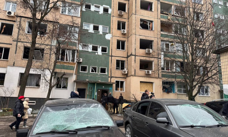 Наслідки ракетного удару по Кривому рогу 3 грудня - фото Суспільне Дніпро