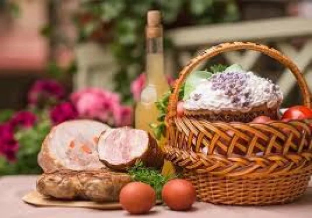 Великодній кошики - фото ілюстративне з відкритих джерел