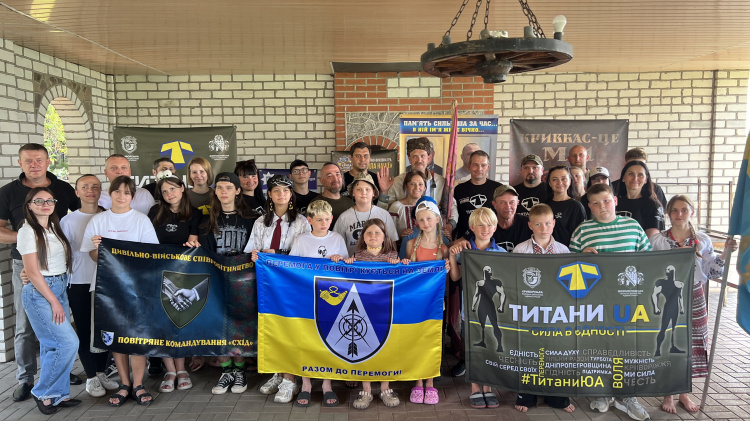Досвід, що рятує життя: ветерани спільноти Титани UA провели дітям навчання з мінно-вибухової безпеки у рамках патріотичної гри «Крила нації»