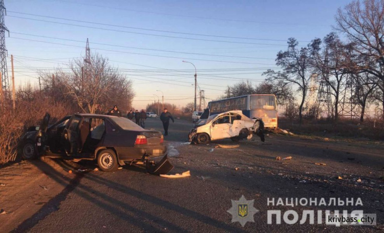 На Днепропетровщине произошло ДТП с участием  автобуса: 14 пострадавших, есть погибшие (фото)