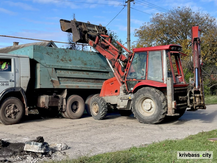 Дорога до змін: на Криворіжжі у Глеюватській громаді за сприяння Метінвесту ремонтують автошляхи