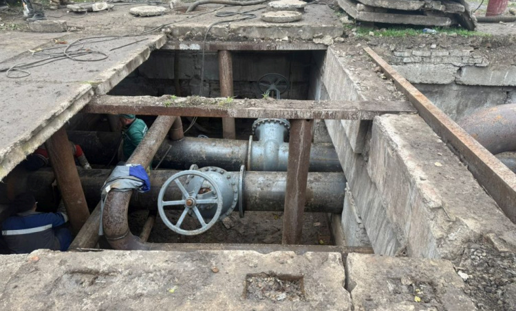 Ремонт тепломереж - фото АТ "Криворізька теплоцентраль"