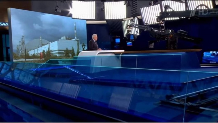 На пропагандистському каналі Росії зняли постановочне відео, про нібито спільне несення служби російських військових з українськими гвар