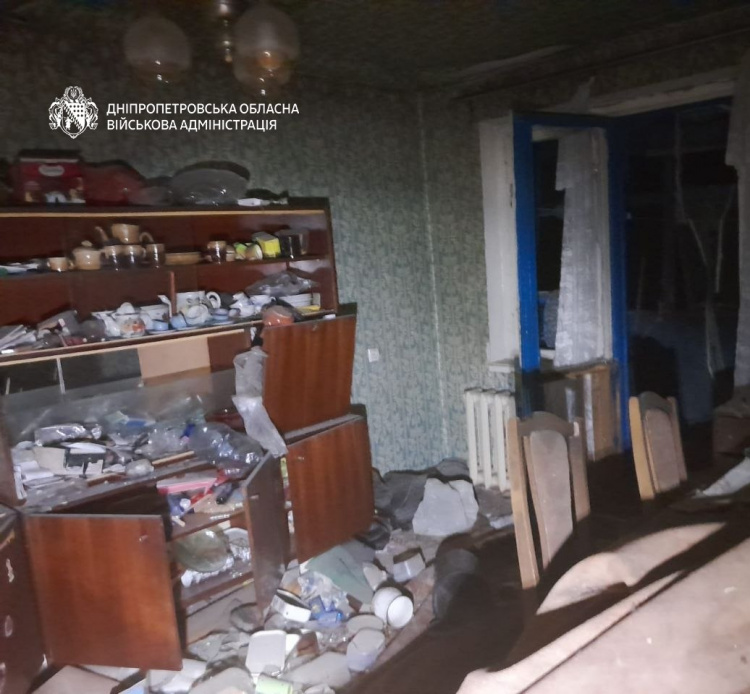 FPV-дрон влучив у будинок на Криворіжжі: наслідки нічної російської атаки